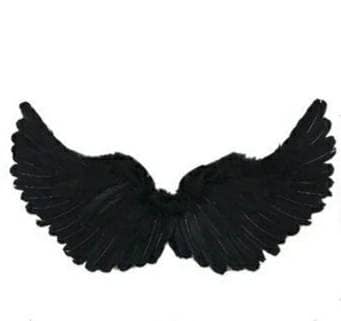 Halloween Angel wings for dogs  white or black dog costume feather FREE SHIPPING  Large dogs