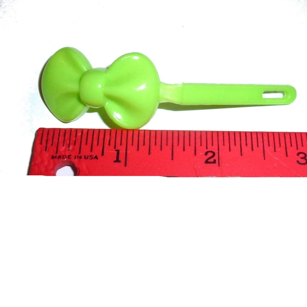 Puppy Bows LOWER PRICE! Dog bow plastic ball clip set 10 pet bowknot barrette hair clips (fb281)