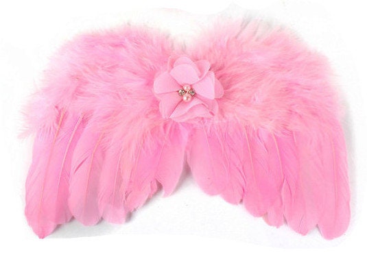 Halloween Angel wings for dogs pink purple red green white dog costume feather fit 5lb - 25lb