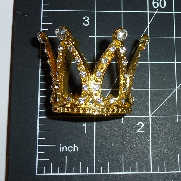 Puppy Bows ~ 3D silver tiara crown for dogs pet hair barrette gold or silver