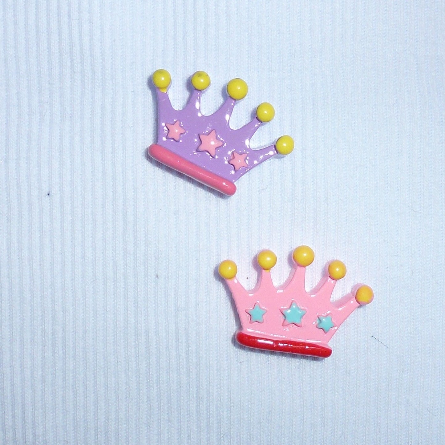 Puppy Bows ~Pink or Purple crown dog bow pet hair clip barrette or latex bands (fb43)
