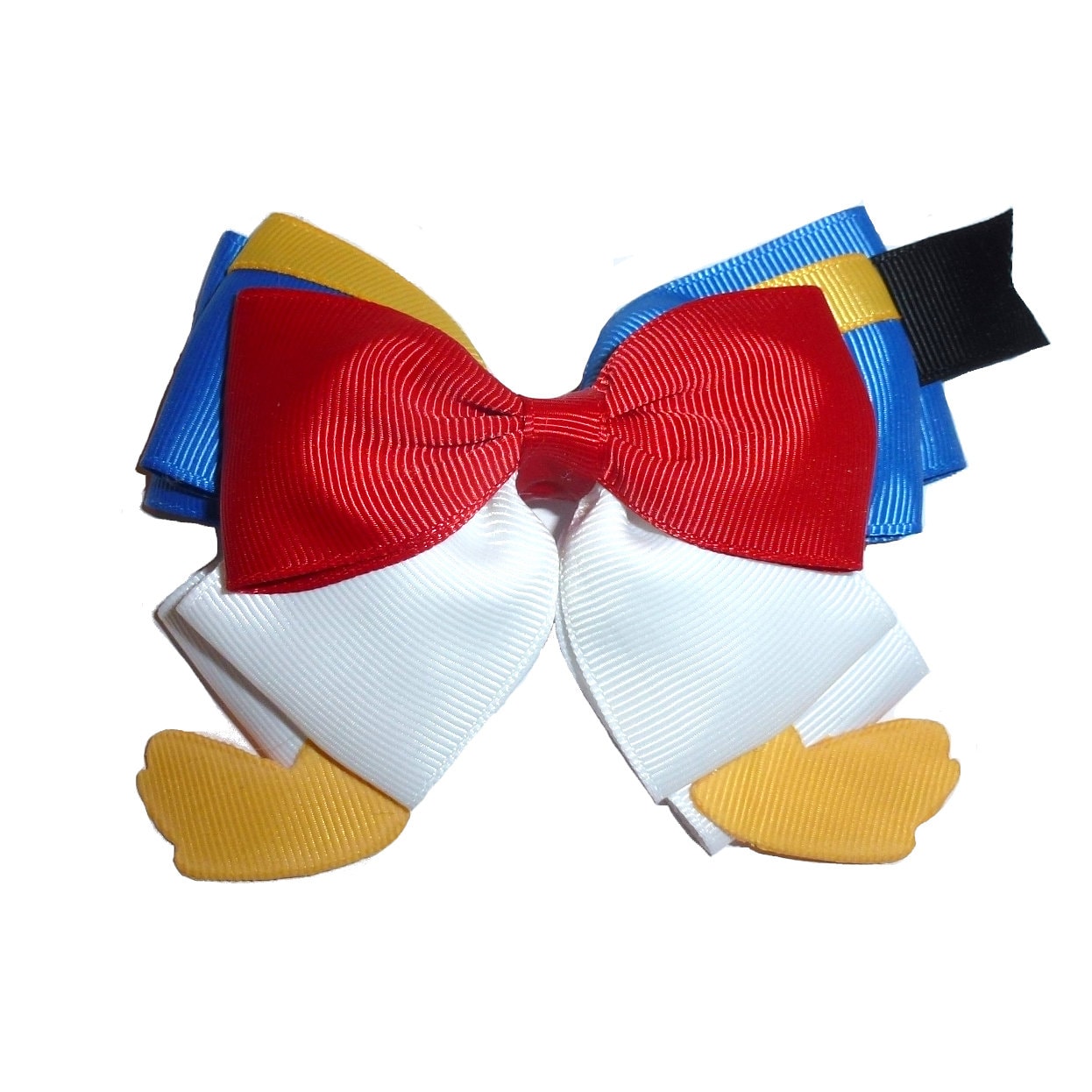 Puppy Bows ~ Donald Duck bow tie dog collar slide accessory necktie bowtie (DC31)