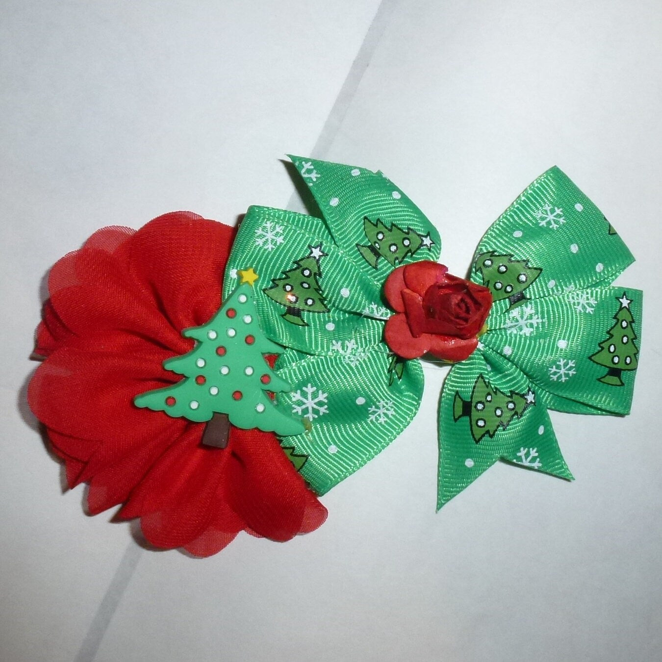 Puppy Bows Christmas santa elf reindeer dog collar slide holiday accessory ~USA seller (DC4)