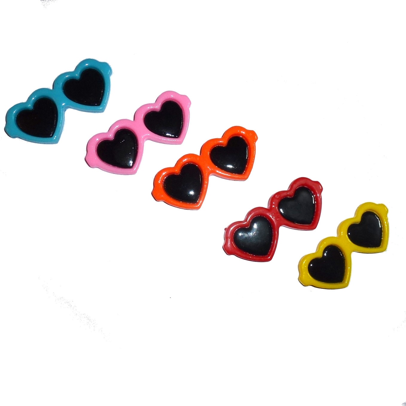 Puppy Bows ~ Dog bow sunglasses pet hair barrette clip for larger dogs 2.25" (Fb161)
