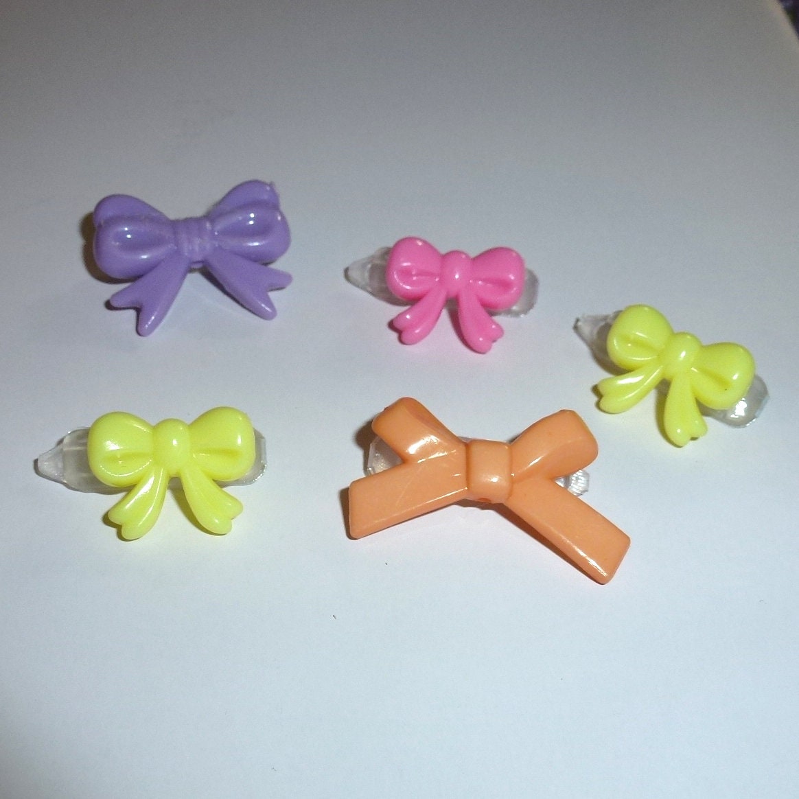 Puppy Bows ~ cute bowknot pet hair bow barrettes (fb209b,c,d)
