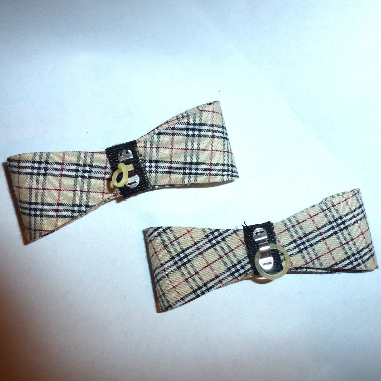 Puppy bows ~ craft items bow making supplies tiny diy metal hook for latex bands