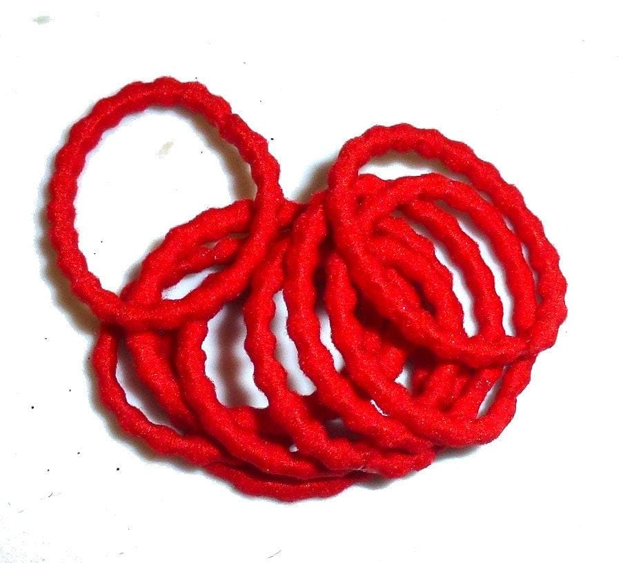 Dog grooming scrunchy twisty hair bands 3/4" package of 100