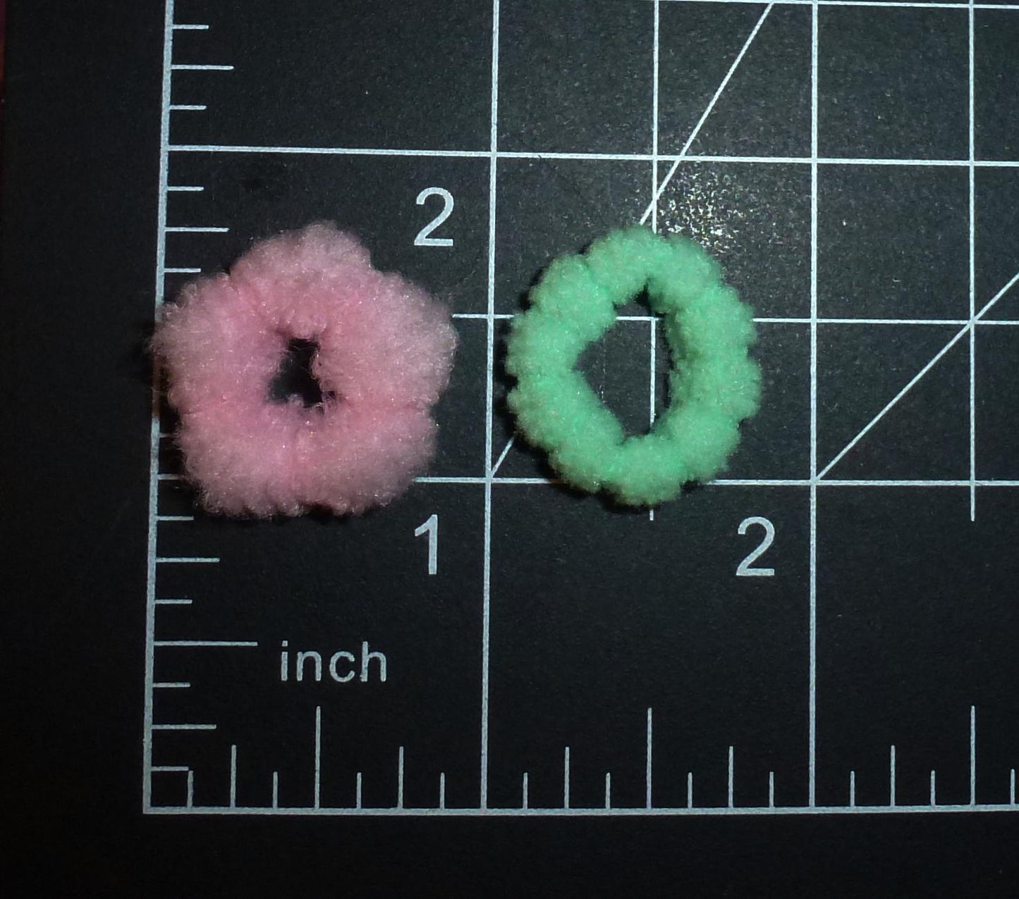 Dog grooming scrunchy elastic hair bands 3/4" package of 100