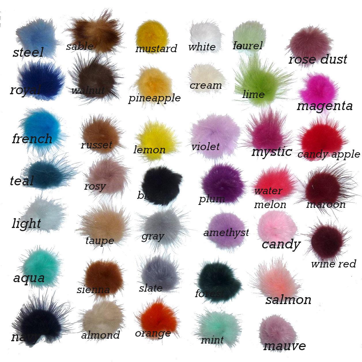 Puppy bows pairs tiny 1" fuzzy feather fur marabou ball puffs pet dog hair bow