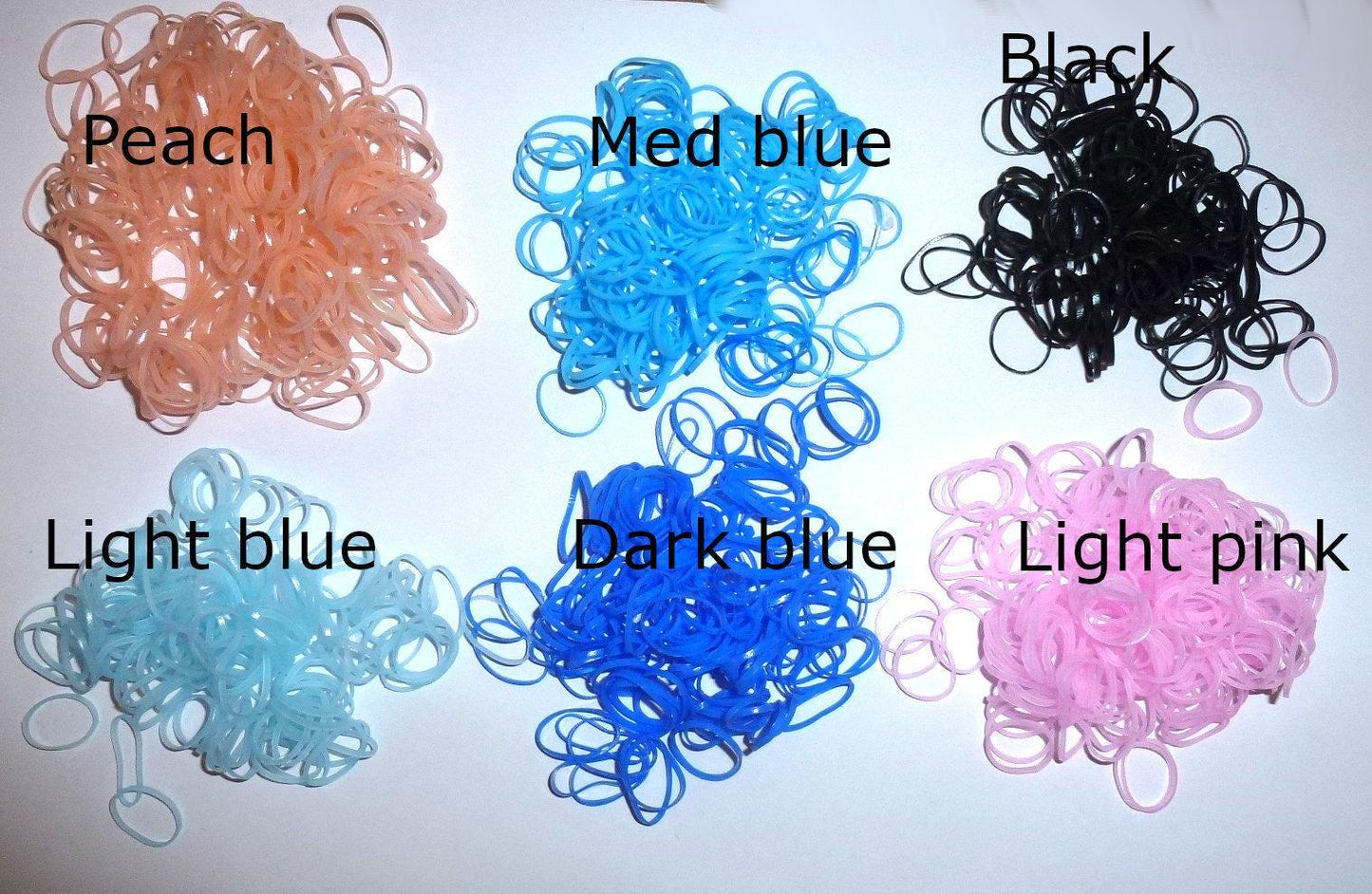 Puppy bows non latex dog grooming bands lightweight 3/8" elastic dog bows bow topknot band