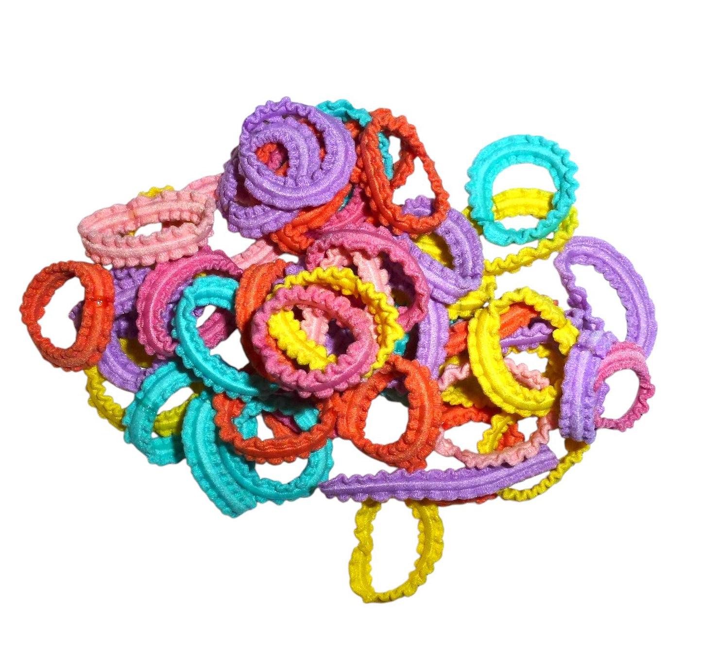 Dog grooming scrunchy lace hair bands 3/4" package of 100