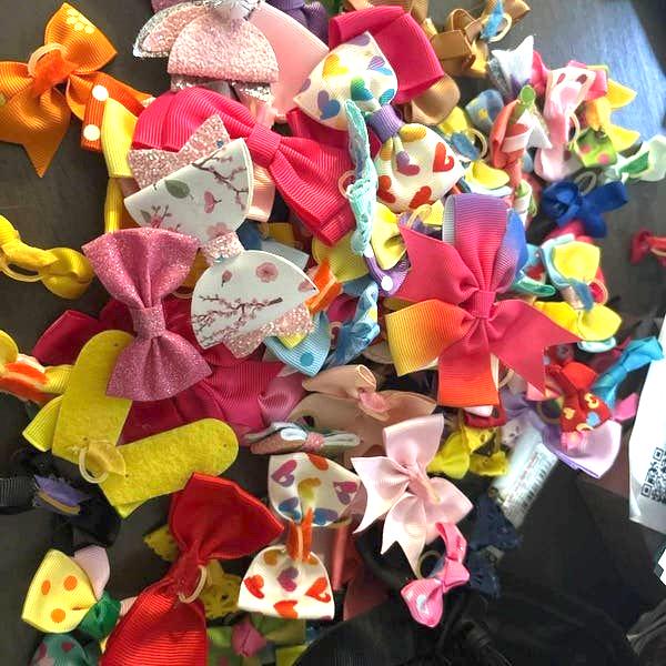 100 dog grooming bows for 38.00 hair bow for dog groomer tools random assortment