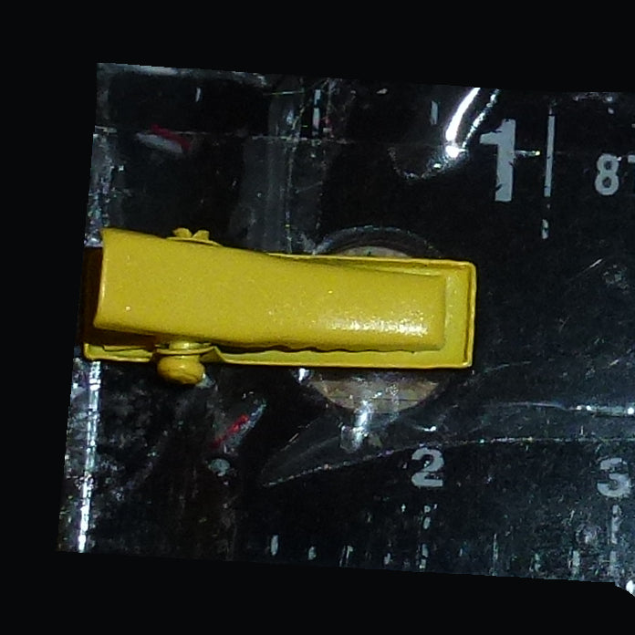 Candy colored Alligator Hair Clips rectangle clip 20mm 3/4"