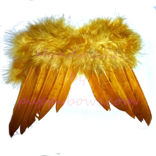 Christmas Angel wings for cats rabbits small animals white dog costume feather  2 - 12lbs