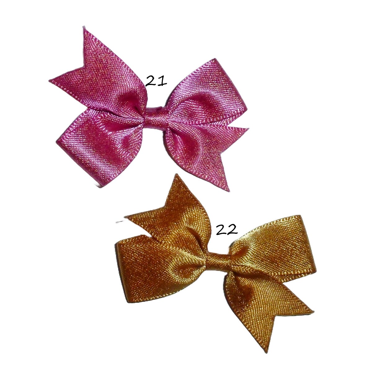 Puppy Bows ~metallic swallowtail glitter pet hair bowknot dog bow bands or barrette  (fb381)