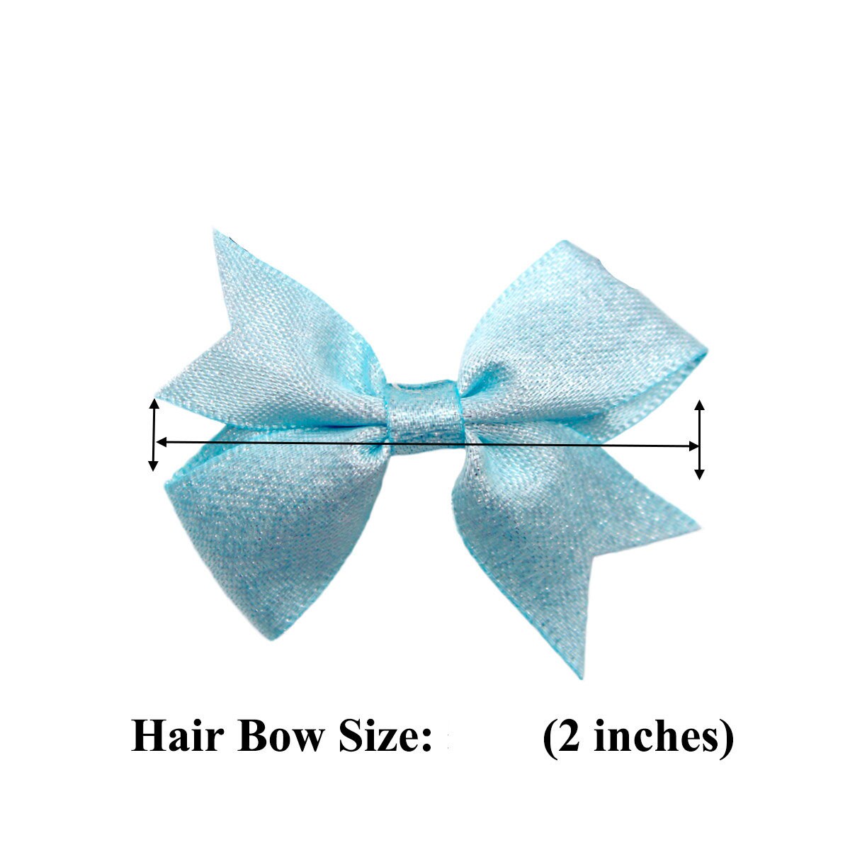 Puppy Bows ~metallic swallowtail glitter pet hair bowknot dog bow bands or barrette  (fb381)