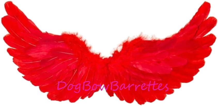 Christmas Angel wings for dogs dog costume feather SMALLER  fit 10-25lbs