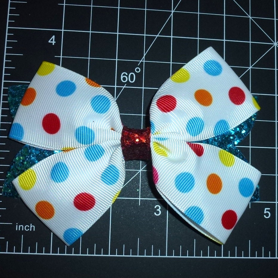 Puppy Bows ~ Boys birthday bowtie bowknot collar slide attachment accessory  (fb150f)