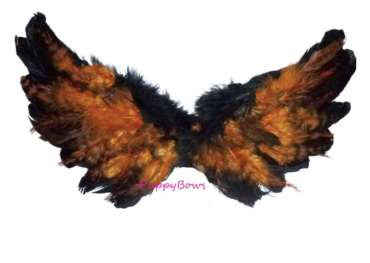 Halloween red-shouldered hawk cosplay angel wings for dogs dog costume feather smaller  fit 10-25lbs