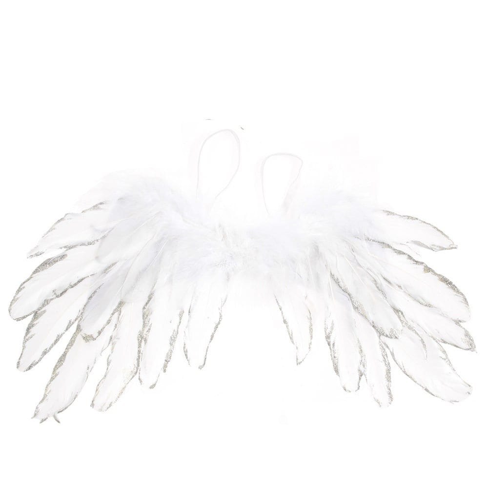 Christmas dog costume silver, gold, or gold pink tipped angel feather wings costume fit 5lb - 25lb