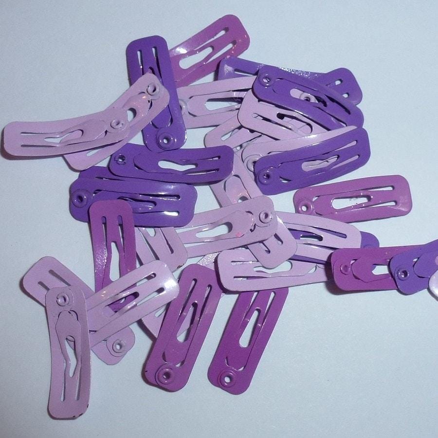 Puppy bows ~ barrette snap clip pretty colors tiny rectangle shape bow pet