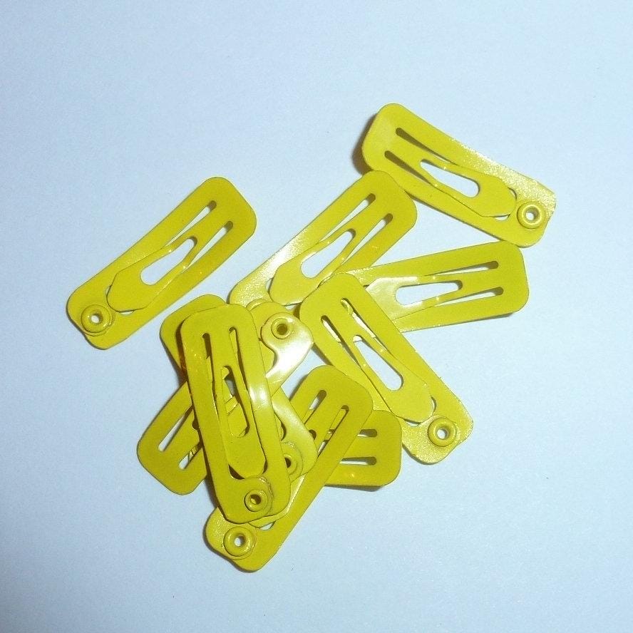 Puppy bows ~ barrette snap clip pretty colors tiny rectangle shape bow pet