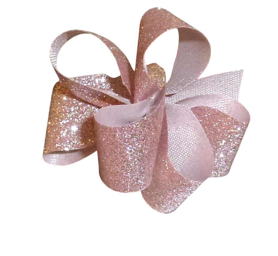 All Pink Party Puff Dog Hair Bubble Multi Loop Pet Grooming Bows
