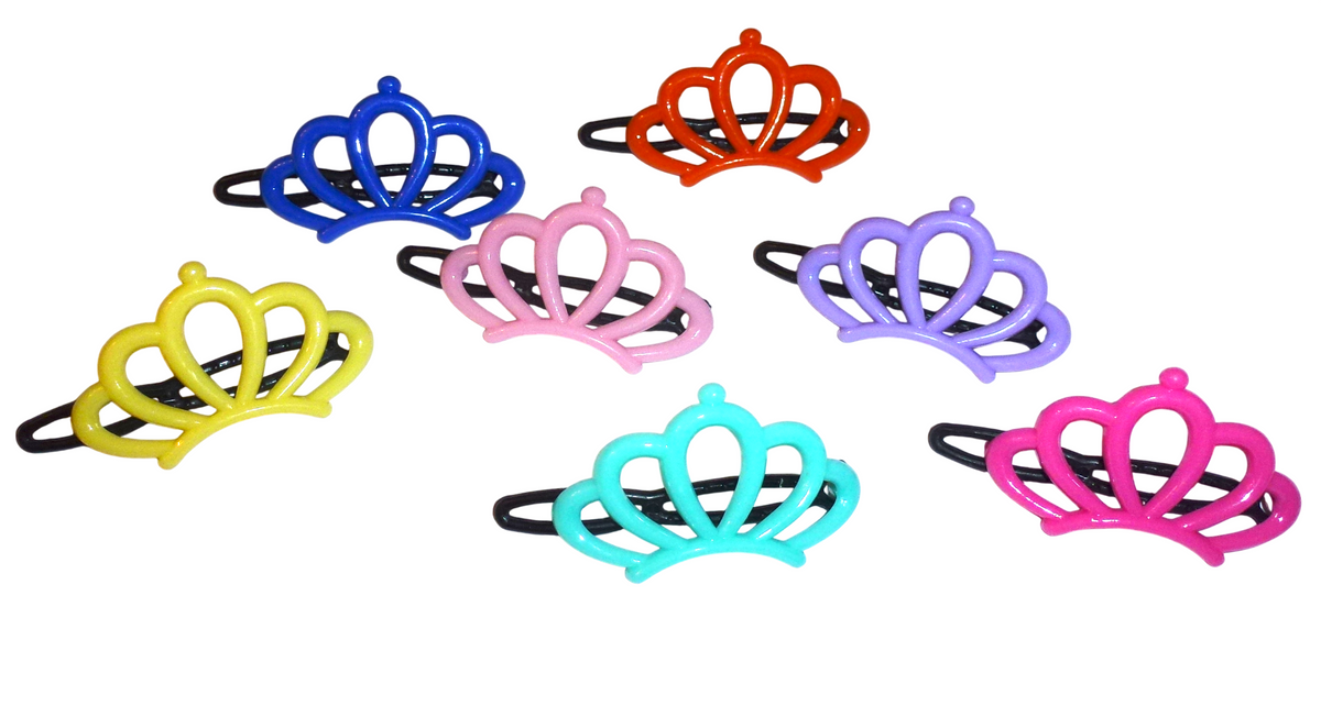 7-10pcs Plastic Vintage Bows for Dogs Hinge Barrette Clips For Dog Hair Grooming